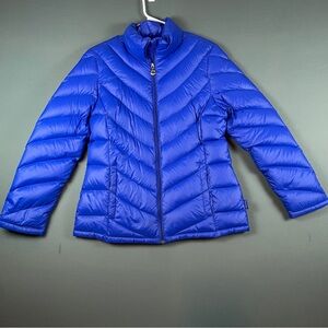 Calvin Klein - Duck Down - Vibrant Blue Nylon Puffer Jacket - Size M/M